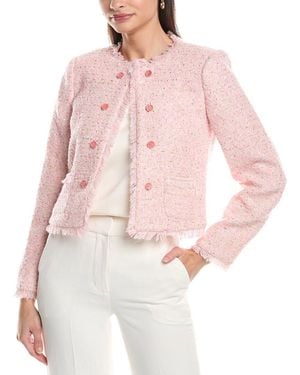 Tahari Tweed Jacket - Pink