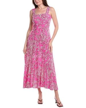 Vince Camuto Thick Strap Maxi Dress - Pink