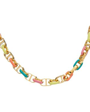 Dior Petit Cd Necklace - Metallic