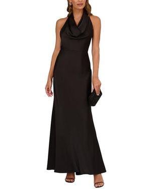 Adrianna Papell Mermaid Dress - Black