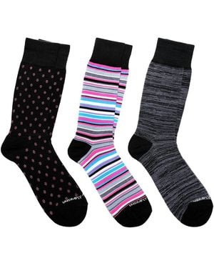 Unsimply Stitched 3-Pack Crew Socks - Blue