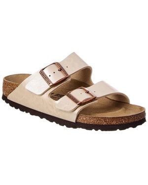 Birkenstock Arizona Narrow Birko Flor Sandal - Brown