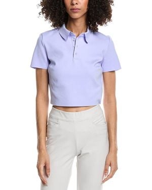 Commando Commando Neoprene Polo Shirt - Blue