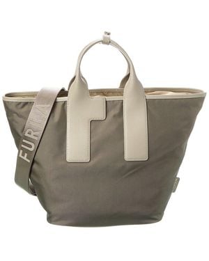 ハンドバッグ Furla  Piuma M Tote Nylon Handbag Ash Color Furla Piuma M Tote Nylon Handbag Ash Color | italist, ALWAYS