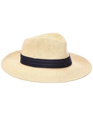 J.McLaughlin Robert Linen-Trim Hat - Natural