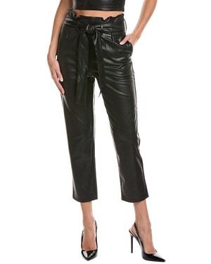 Commando Paperbag Pant - Black