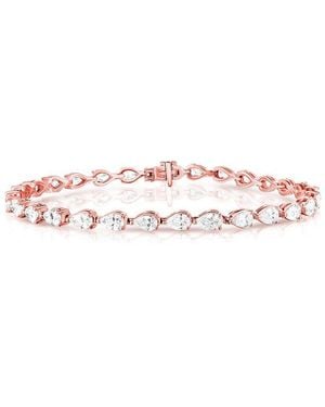 Amairah 14K 7.00 Ct. Tw. Lab-Grown Diamond Tennis Bracelet - Pink