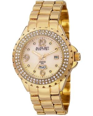 August Steiner Diamond Watch - Metallic
