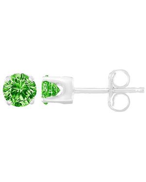 Haus of Brilliance 0.20 Ct. Tw. Diamond Stud Earrings - Green