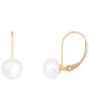 Splendid 14K 6-6.5Mm Pearl Earrings - White
