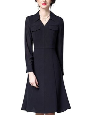 La Imperatrice Midi Dress - Blue