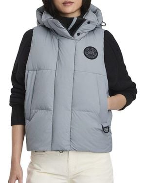 Canada Goose Junction Label Puffer Down Vest - Grey