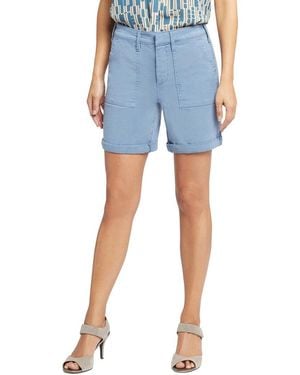 NYDJ Cargo Stone Short - Blue