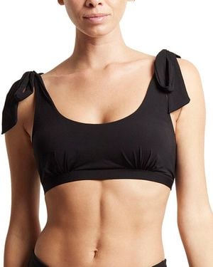 Hanky Panky Swim Scoop Bikini Top - Black