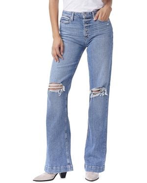 PAIGE Leenah Magda Destructed Jean - Blue