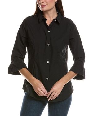Gretchen Scott Wash Wear Priss Blouse - Black
