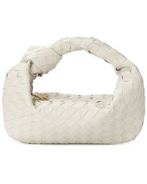 Tiffany & Fred Paris Woven Leather Pouch - White