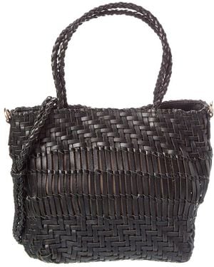 Rafe New York Kaya Leather Tote - Black