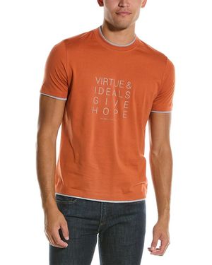 Brunello Cucinelli T-shirt - Orange