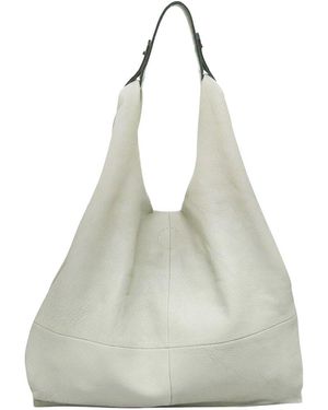 Tiffany & Fred Paris Leather Shoulder Bag - Natural
