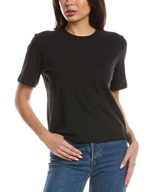 Theory Crop T-Shirt - Black