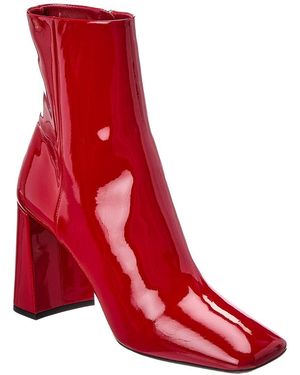 Prada 85 Patent Leather Bootie - Red