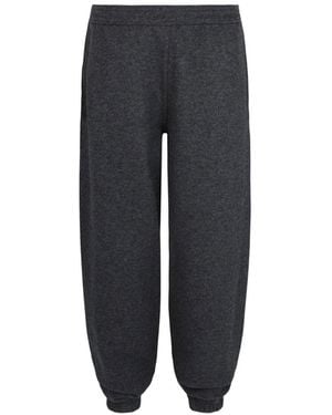 Givenchy Wool & Cashmere-Blend Sweatpant - Blue