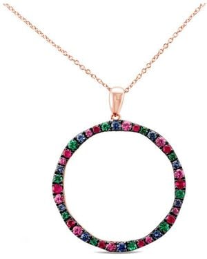 Le Vian Le Vian 14K 1.15 Ct. Tw. Sapphire Pendant Necklace - Metallic