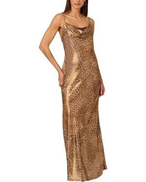 ADRIANNA EVE Embellished Maxi Dress - Natural