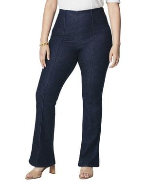 Spanx Zero Wb Micro Flare Jean - Blue