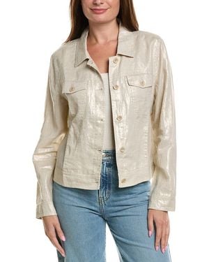 Tommy Bahama Two Palms Shimmer Linen Jacket - Natural