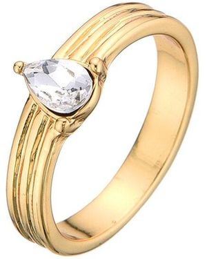 Eye Candy LA Alica 3pc Ring Set - Metallic