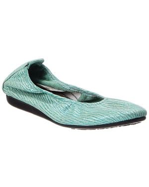 Arche Laius Leather Flat - Green