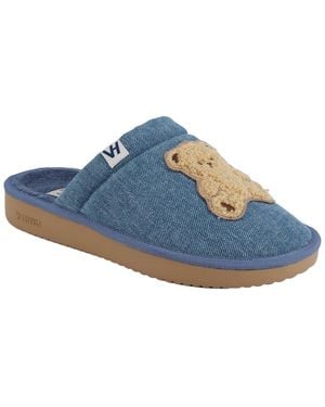Vintage Havana Relax Indoor/Outdoor Slipper - Blue