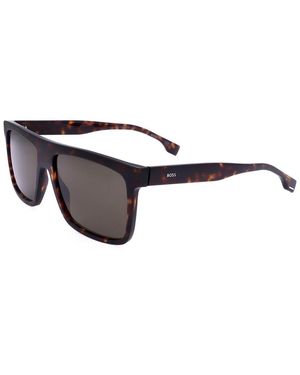 BOSS 59Mm Polarized Sunglasses - Black