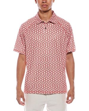 Tommy Bahama Fresco Geo Polo Shirt - Red