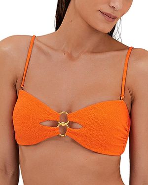 ViX Firenze Jolie Bandeau Top - Orange