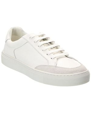 Reiss Ashley Leather & Suede Trainer Trainer - White