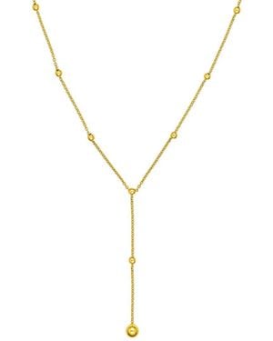 HAWLEY ST 14K Cable Necklace - Metallic