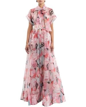 MIRA RICHI Maxi Dress - Pink