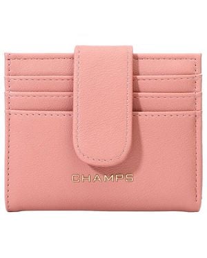 CHAMPS Iconic Card Holder - Pink