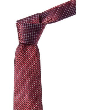 Canali Silk Tie - Purple