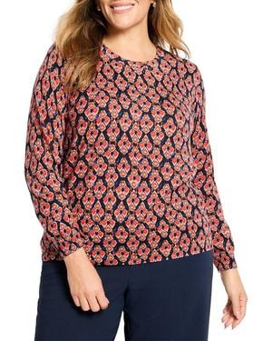 NIC+ZOE Plus Jumper - Red