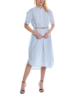 BOSS Desseni Midi Dress - Blue