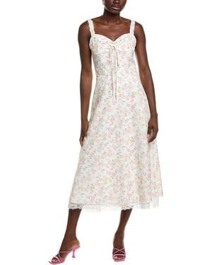 IPPONELLI Midi Dress - Natural