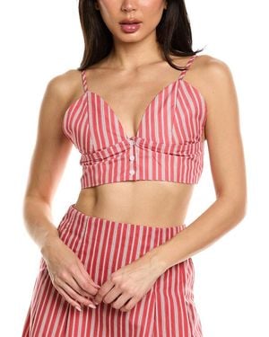 Estellina Stripe Top - Pink