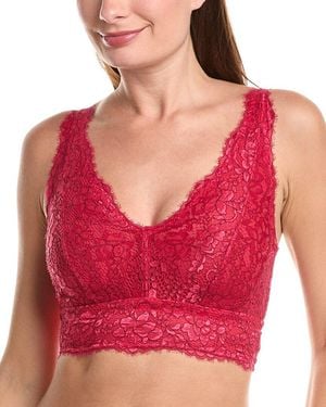 Cosabella Pret Curvy Long Bralette - Pink