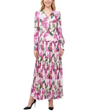 BURRYCO Long Sleeve Maxi Dress - Purple