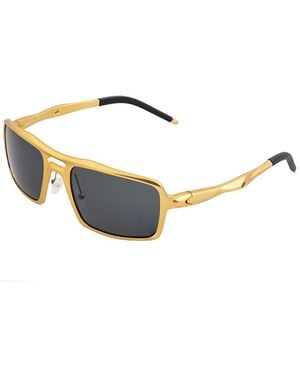 Breed 65 X 38Mm Polarized Sunglasses - Metallic