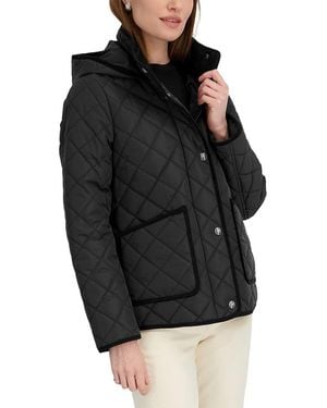 Tahari Rosie Quilted Jacket - Black